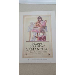 Happy Birthday Samantha1904 Book Four  An American Girls Collection